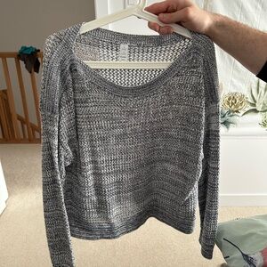 Old Navy Women's Gray Knit Sweater